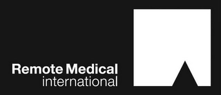 REMOTE MEDICAL INTERNATIONAL Trademark Image