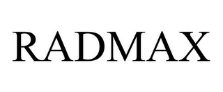 RADMAX Trademark Image
