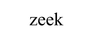 ZEEK Trademark Image