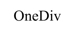 ONEDIV Trademark Image