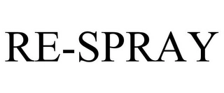 RE-SPRAY Trademark Image