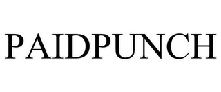 PAIDPUNCH Trademark Image