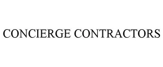 CONCIERGE CONTRACTORS Trademark Image