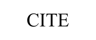 CITE Trademark Image