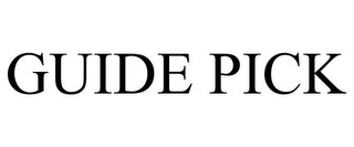 GUIDE PICK Trademark Image