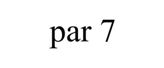 PAR 7 Trademark Image