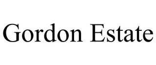 GORDON ESTATE Trademark Image