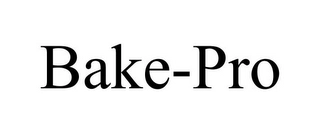 BAKE-PRO Trademark Image