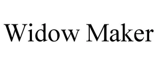 WIDOW MAKER Trademark Image
