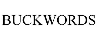 BUCKWORDS Trademark Image