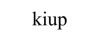 KIUP Trademark Image