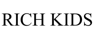 RICH KIDS Trademark Image