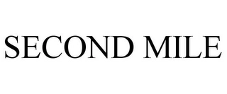 SECOND MILE Trademark Image