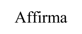 AFFIRMA Trademark Image