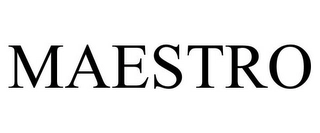 MAESTRO Trademark Image