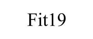 FIT19 Trademark Image