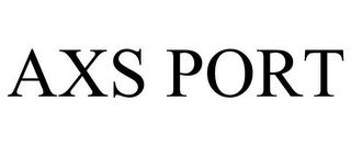 AXS PORT Trademark Image