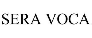 SERA VOCA Trademark Image