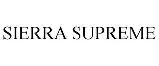 SIERRA SUPREME Trademark Image