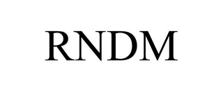 RNDM Trademark Image