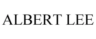 ALBERT LEE Trademark Image