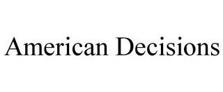 AMERICAN DECISIONS Trademark Image