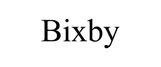 BIXBY Trademark Image