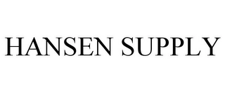 HANSEN SUPPLY Trademark Image