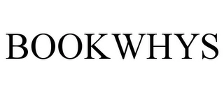 BOOKWHYS Trademark Image