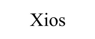 XIOS Trademark Image