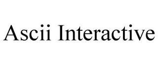 ASCII INTERACTIVE Trademark Image