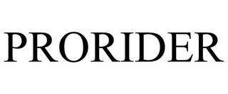 PRORIDER Trademark Image