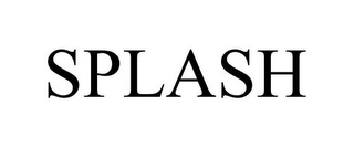 SPLASH Trademark Image