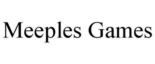MEEPLES GAMES Trademark Image