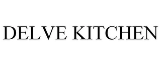 DELVE KITCHEN Trademark Image