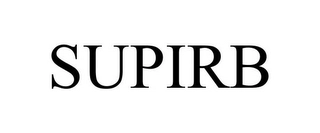 SUPIRB Trademark Image