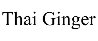 THAI GINGER Trademark Image