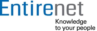 ENTIRENET KNOWLEDGE TO YOUR PEOPLE Trademark Image