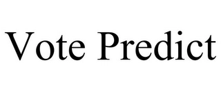 VOTE PREDICT Trademark Image