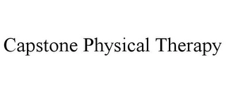 CAPSTONE PHYSICAL THERAPY Trademark Image