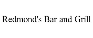REDMOND'S BAR AND GRILL Trademark Image