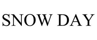 SNOW DAY Trademark Image