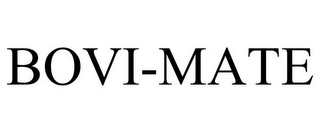 BOVI-MATE Trademark Image