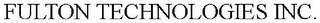 FULTON TECHNOLOGIES INC. Trademark Image