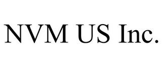 NVM US INC. Trademark Image