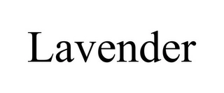 LAVENDER Trademark Image