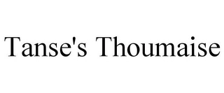 TANSE'S THOUMAISE Trademark Image