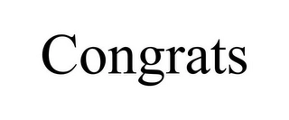 CONGRATS Trademark Image