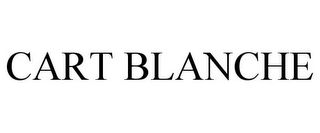 CART BLANCHE Trademark Image