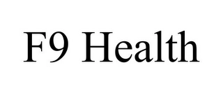 F9 HEALTH Trademark Image